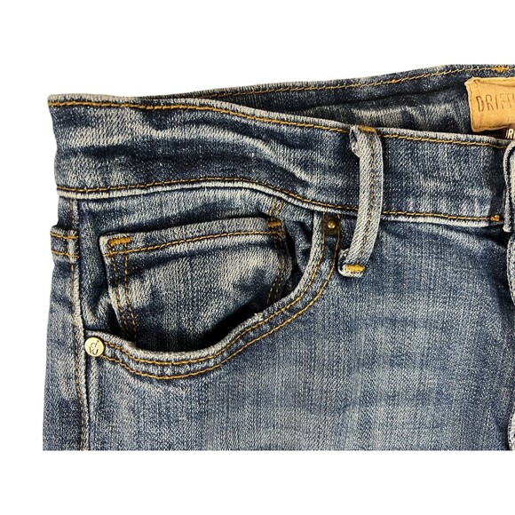Driftwood Women's Audrey Jeans  Size 27  Distressed Straight Leg w Raw Hem - Picture 5 of 15